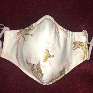 Reusable / Washable Sculpted Mask / Disney Bambi 3